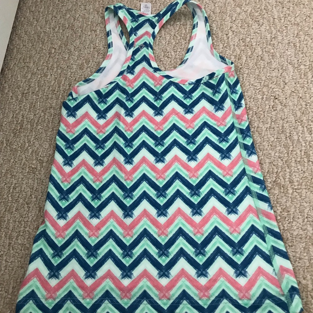 Ivivva Chevron Fly Tech Racerback Tank - Picture 2 of 2